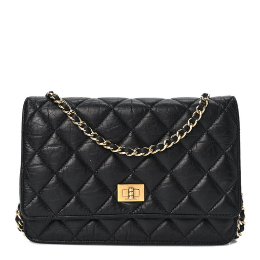 Chanel Aged Calfskin Quilted Reissue