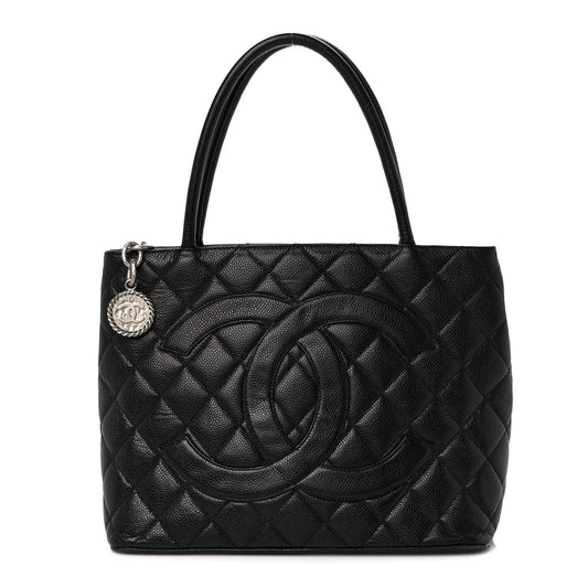 Chanel Caviar Quilted Medallion Tote