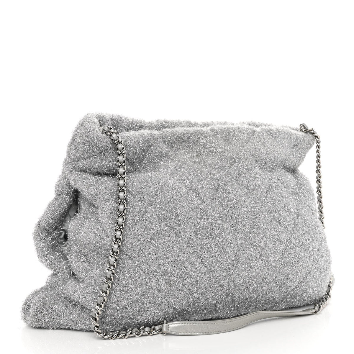 Chanel Lurex Knit Medium Pluto Glitter