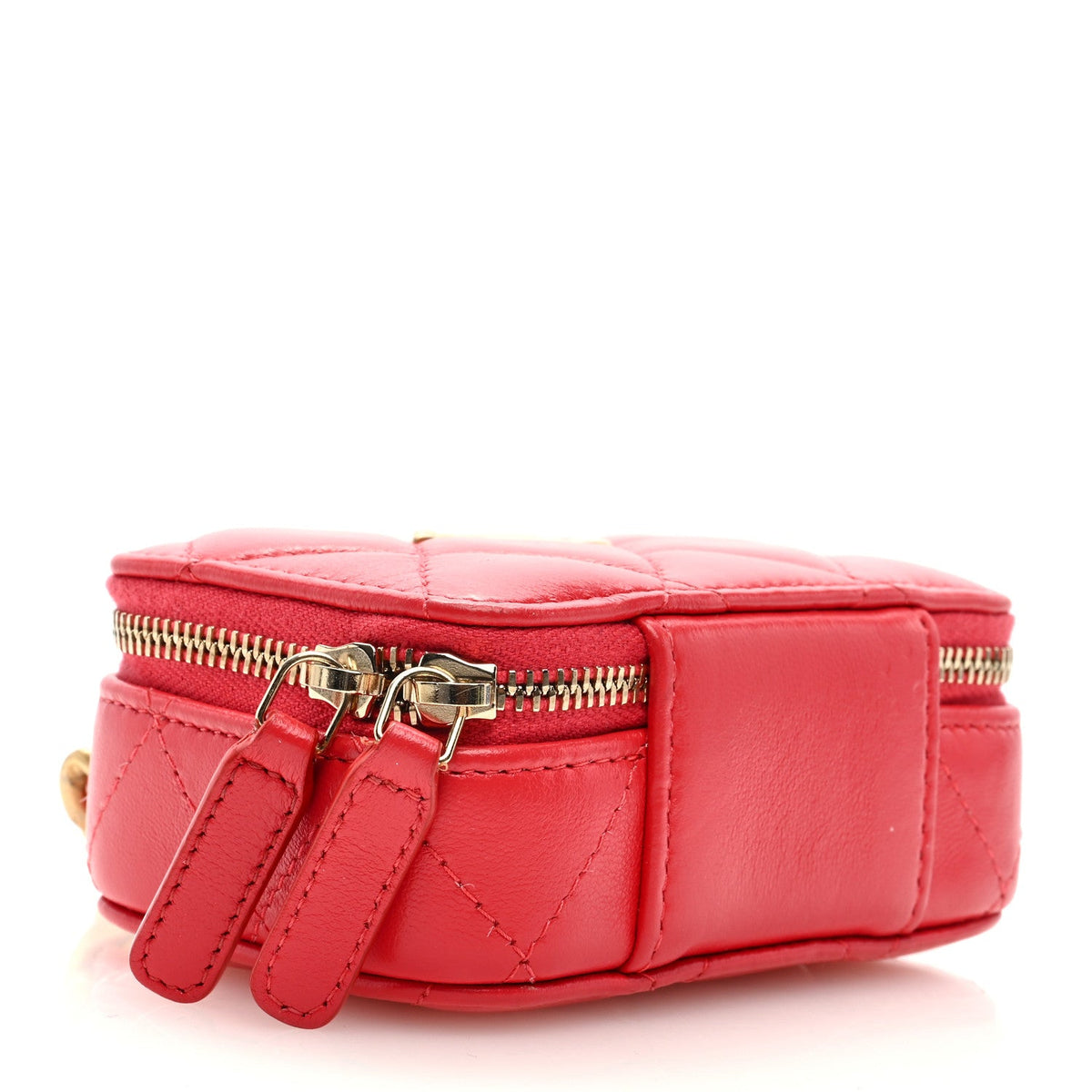 Chanel Lambskin Quilted Mini Lacquered