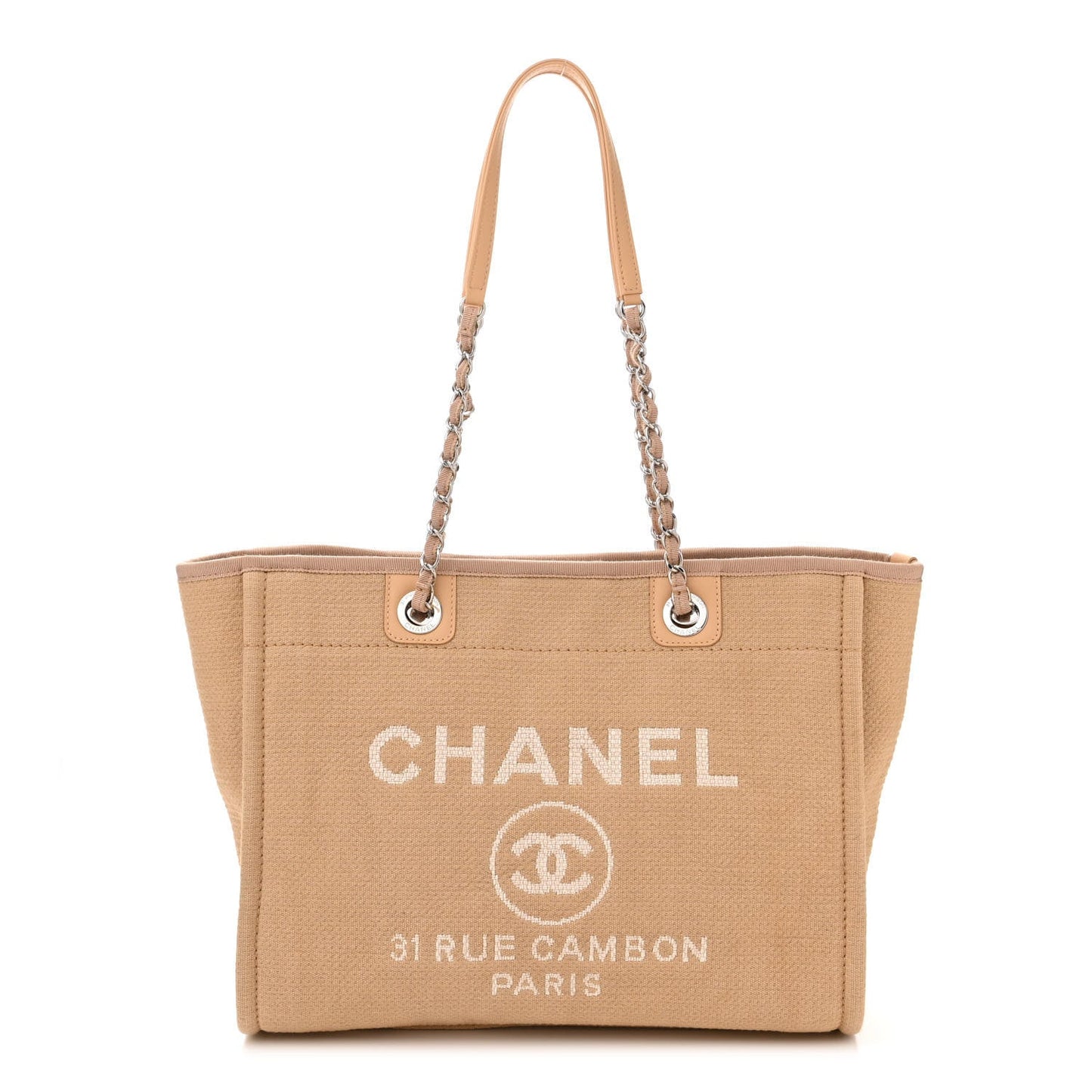 Chanel Mixed Fibers Small Deauville Tote