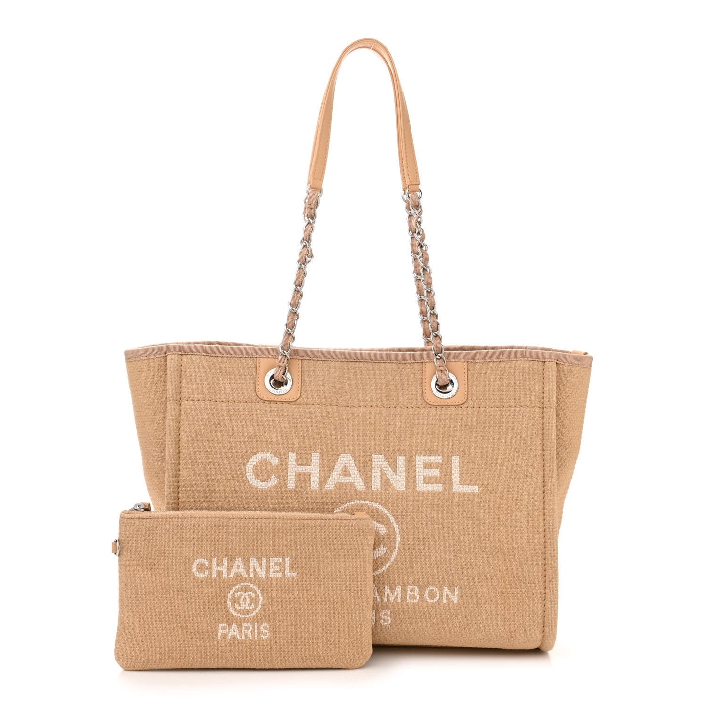 Chanel Mixed Fibers Small Deauville Tote