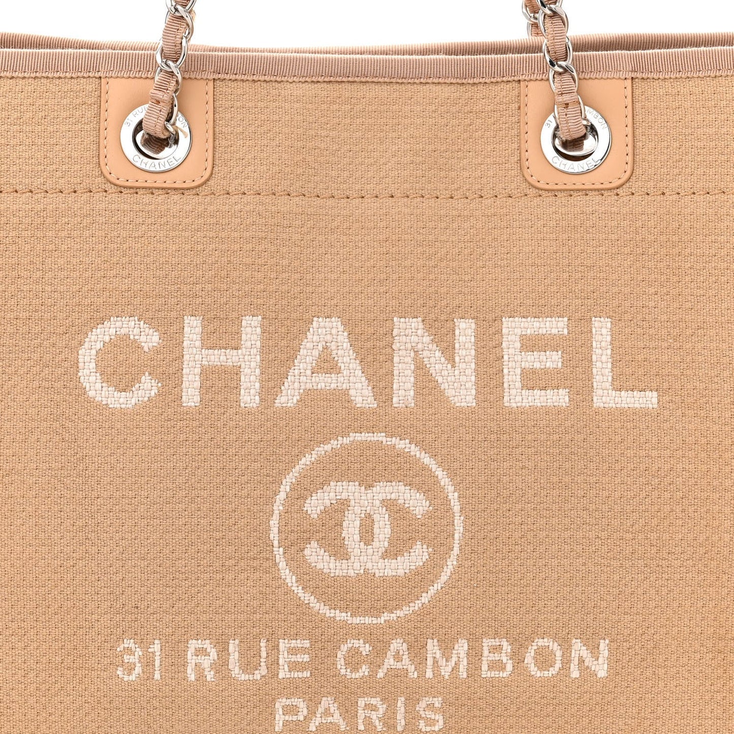 Chanel Mixed Fibers Small Deauville Tote
