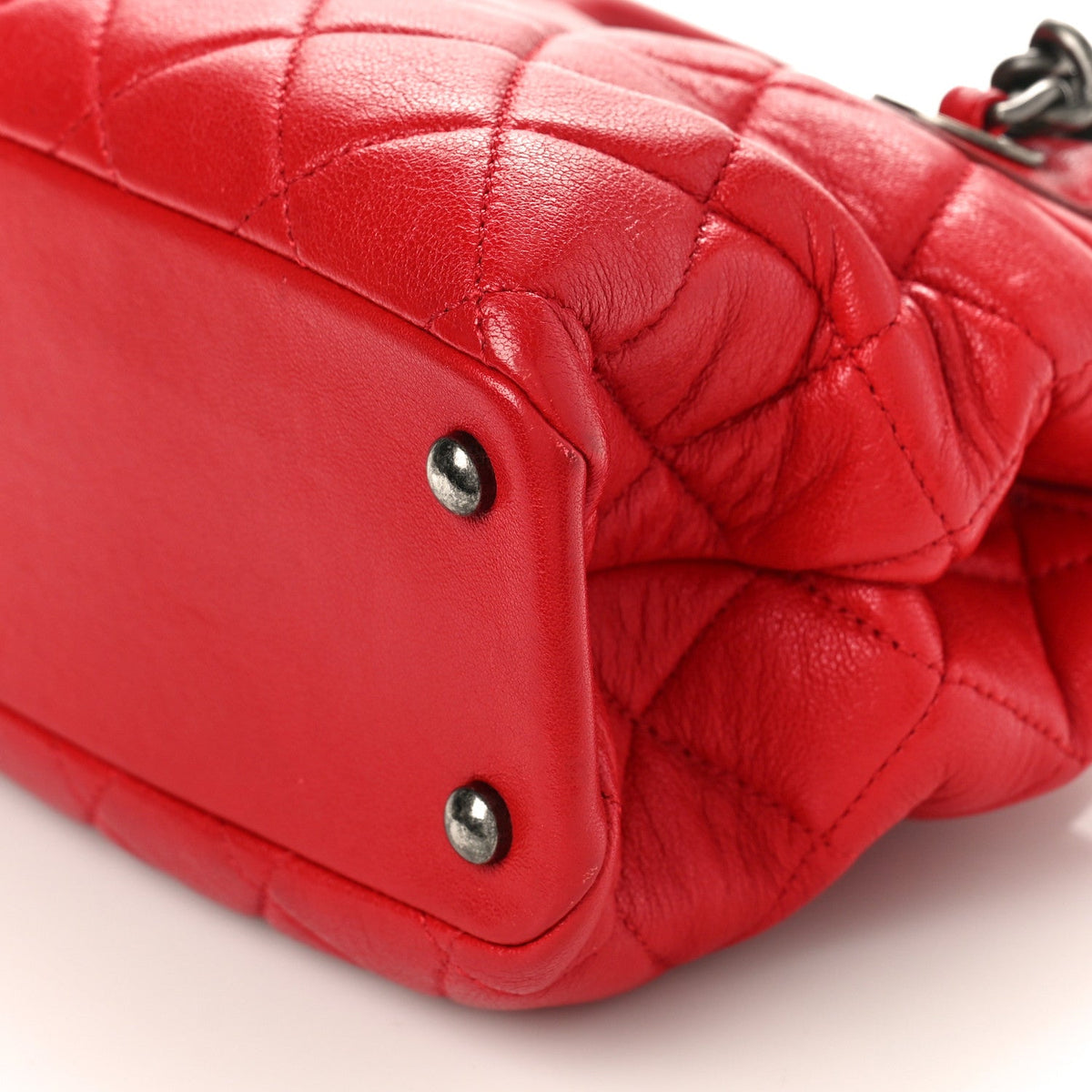 Chanel Shiny Sheepskin Quilted Small