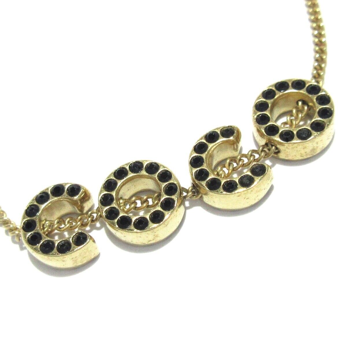 Chanel Icon Gold Black Hardware