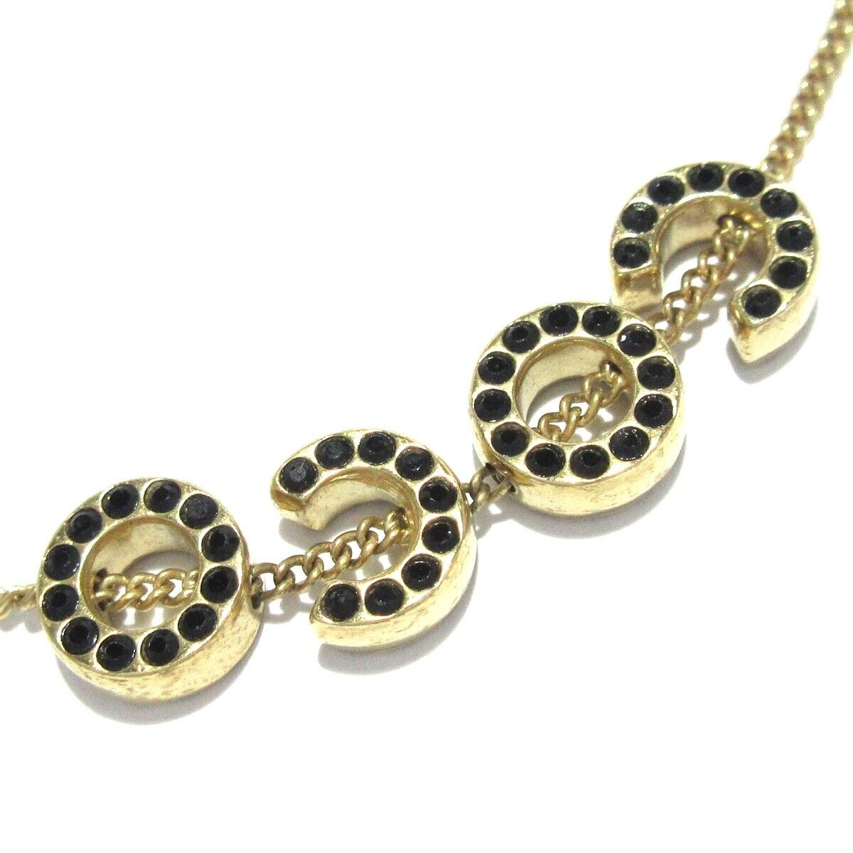 Chanel Icon Gold Black Hardware