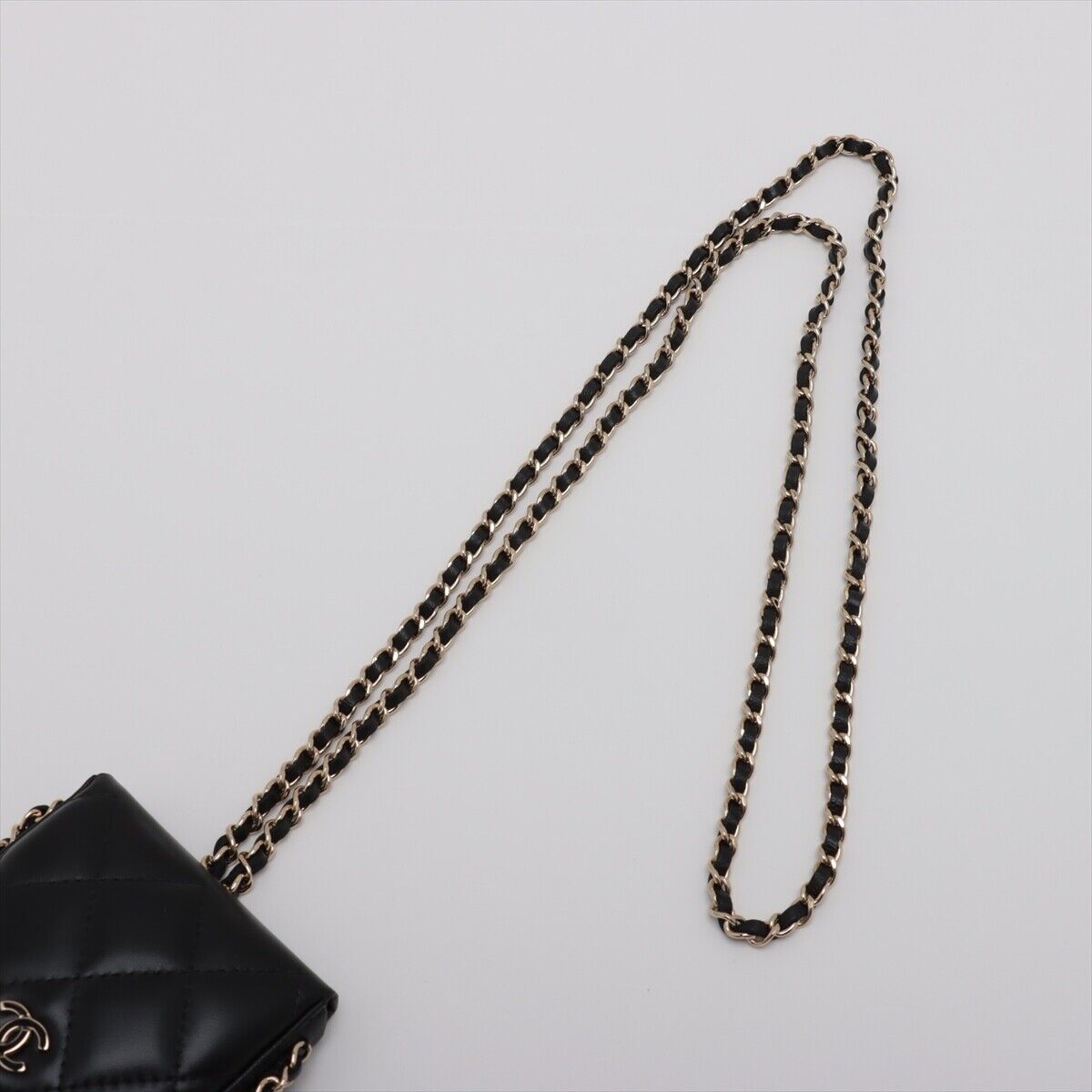 Chanel Matelasse Lambskin Chain Wallet