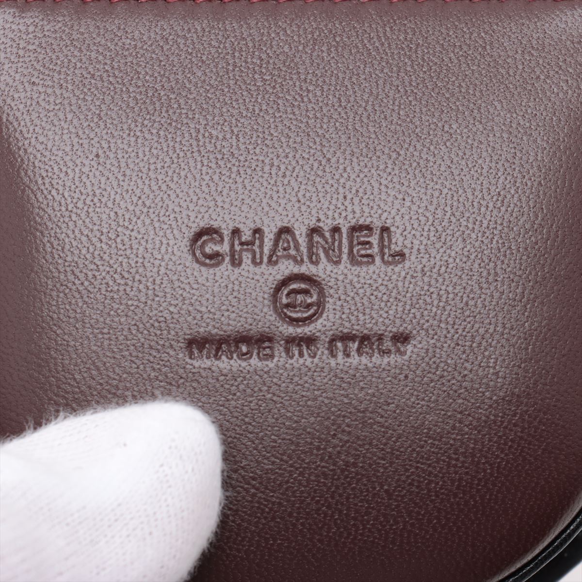 Chanel Matelasse Lambskin Chain Wallet