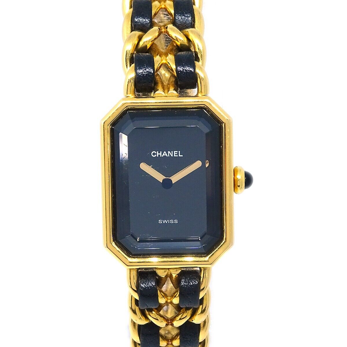 Chanel Premiere Quartz Watch Gold #L