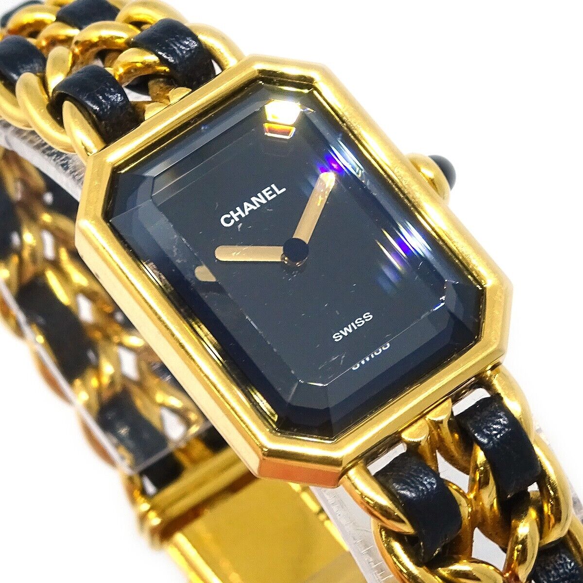 Chanel Premiere Quartz Watch Gold #L