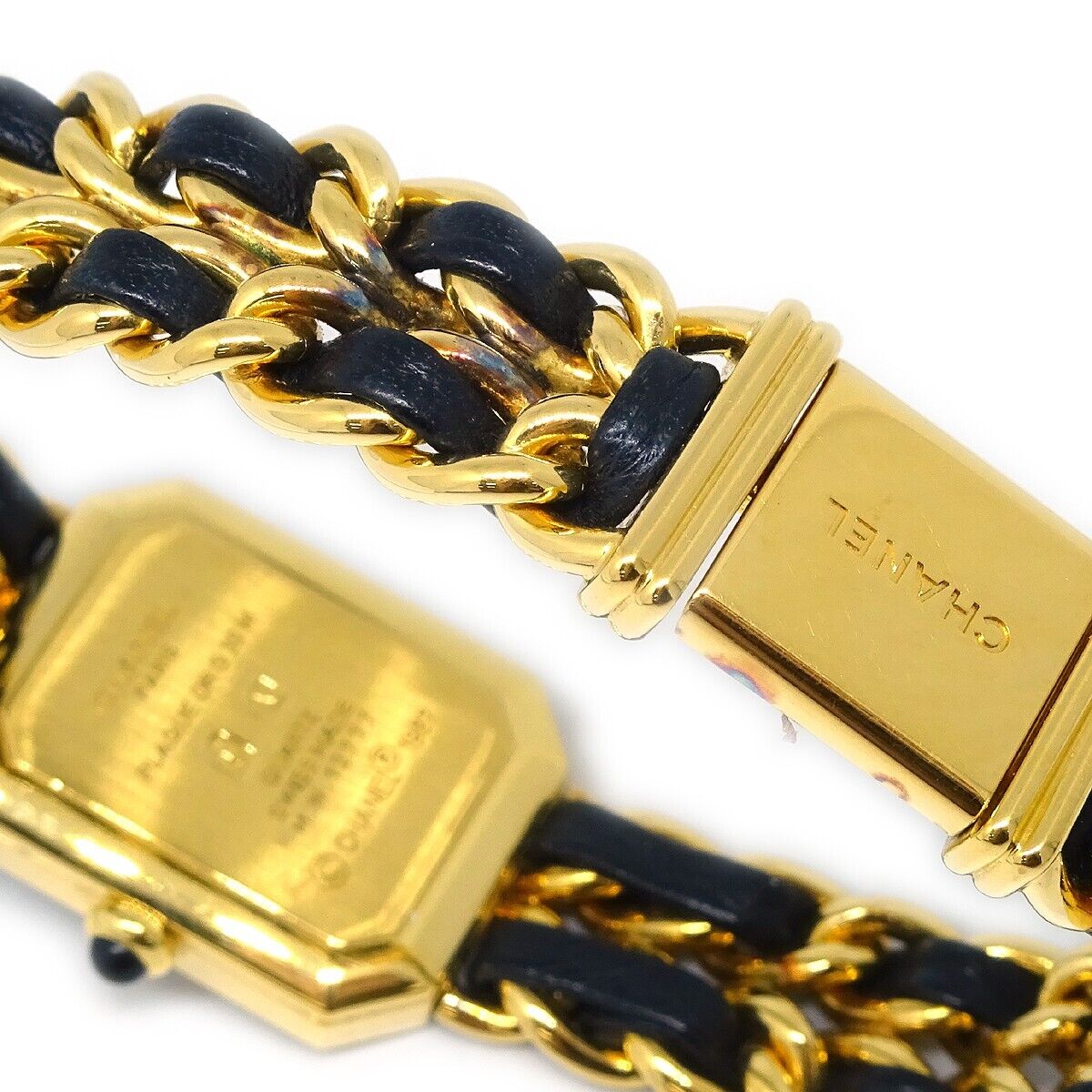 Chanel Premiere Quartz Watch Gold #L