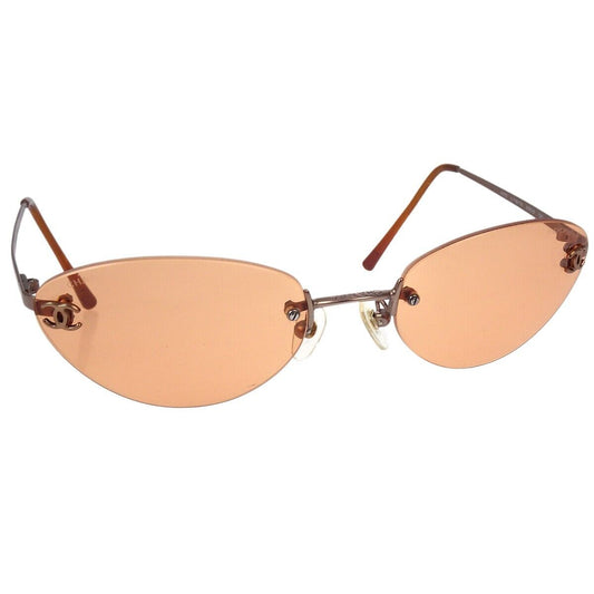 Chanel Sunglasses Eyewear Brown Small