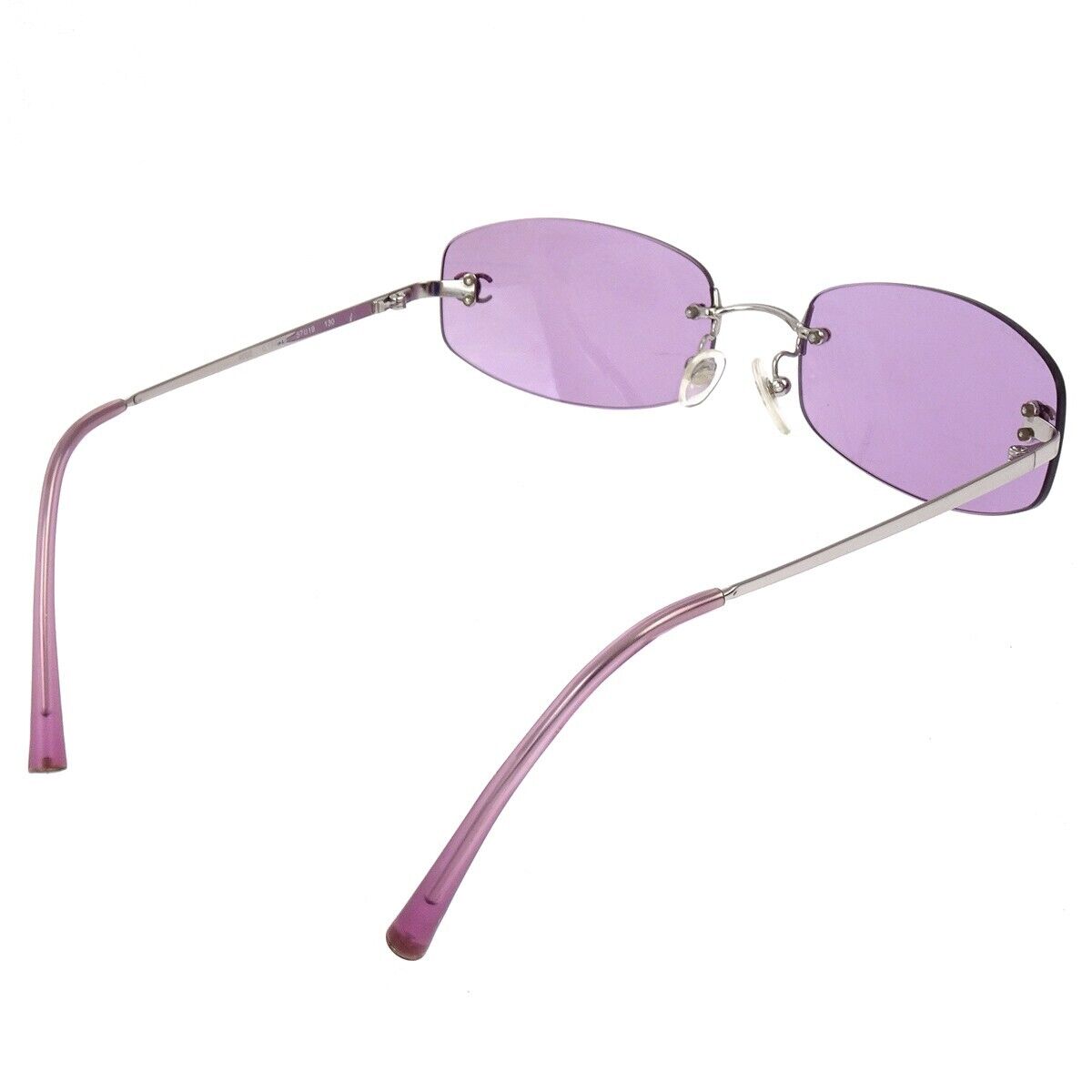 Chanel Sunglasses Eyewear Purple Small