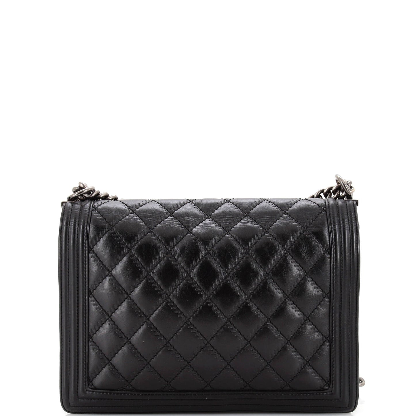 Chanel Double Stitch Boy Flap Bag
