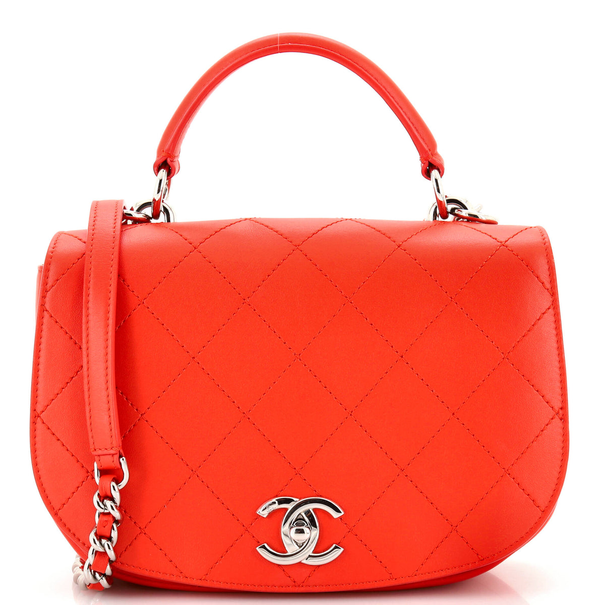 Chanel Ring My Bag Top Handle Stitched