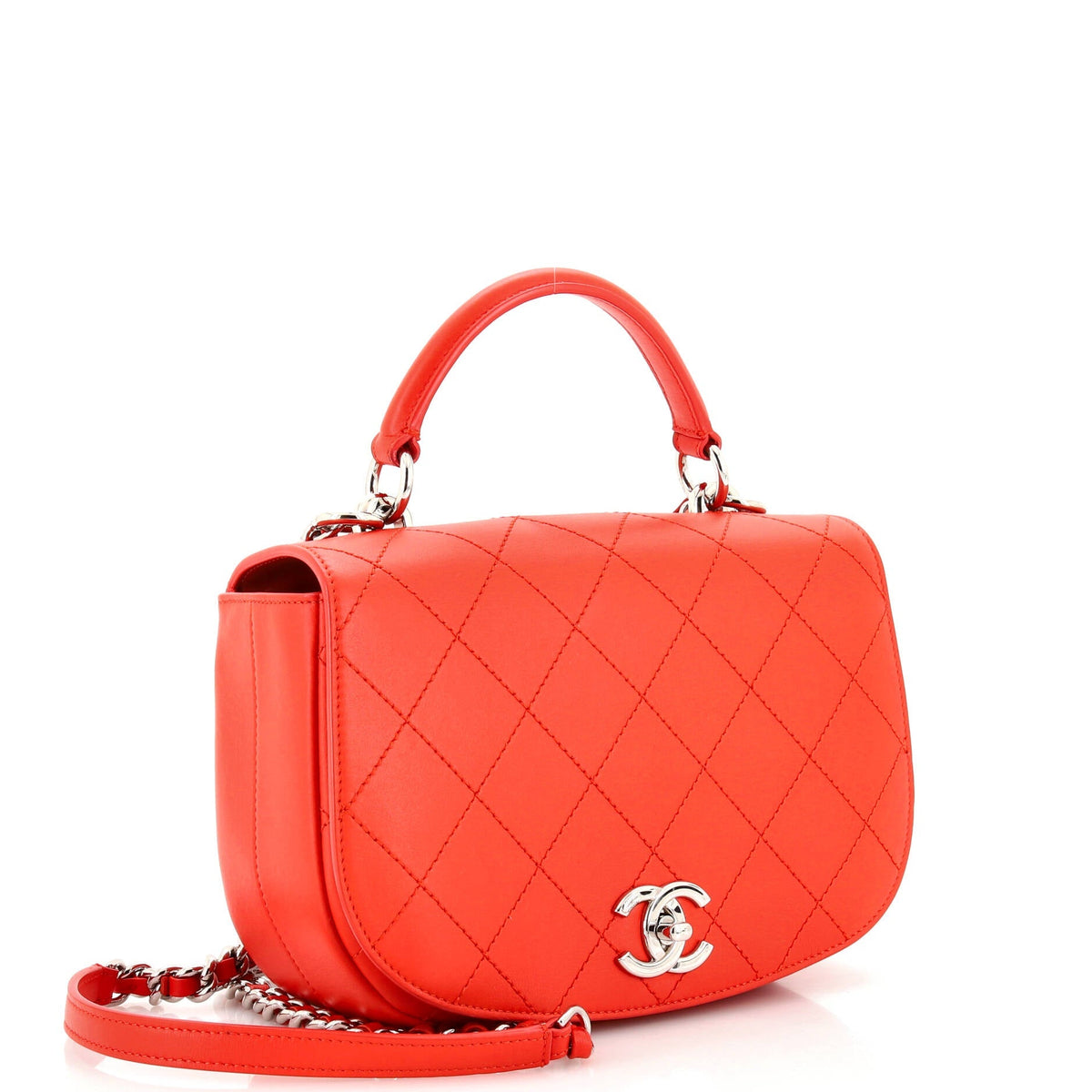 Chanel Ring My Bag Top Handle Stitched