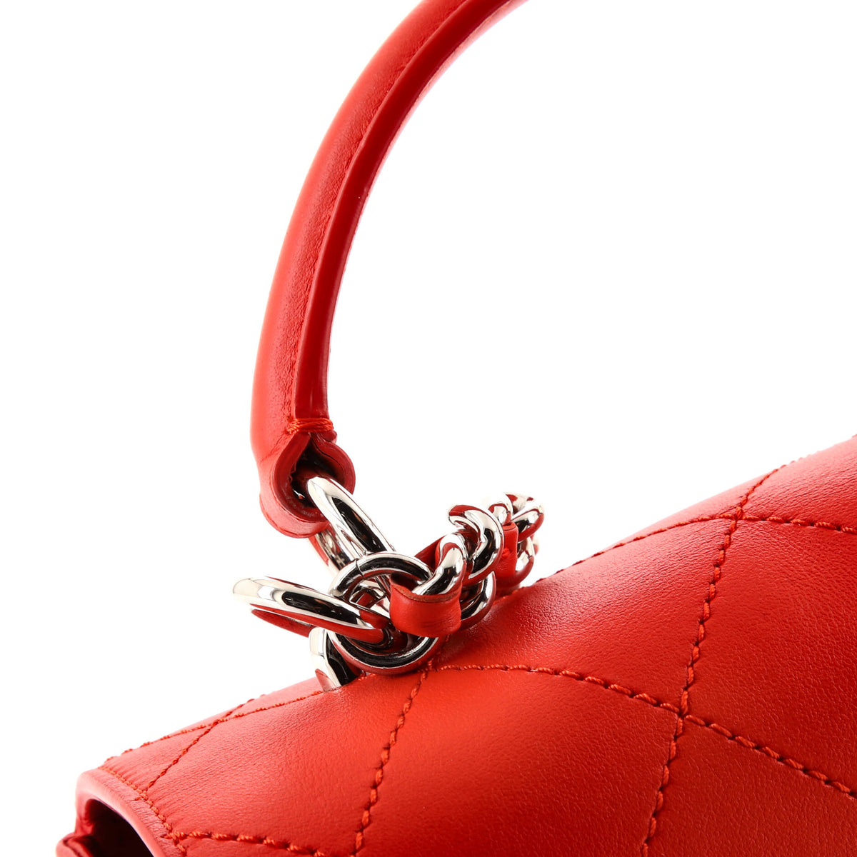 Chanel Ring My Bag Top Handle Stitched