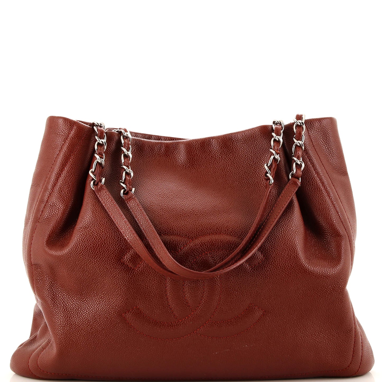 Chanel Timeless Chain Tote Caviar Large