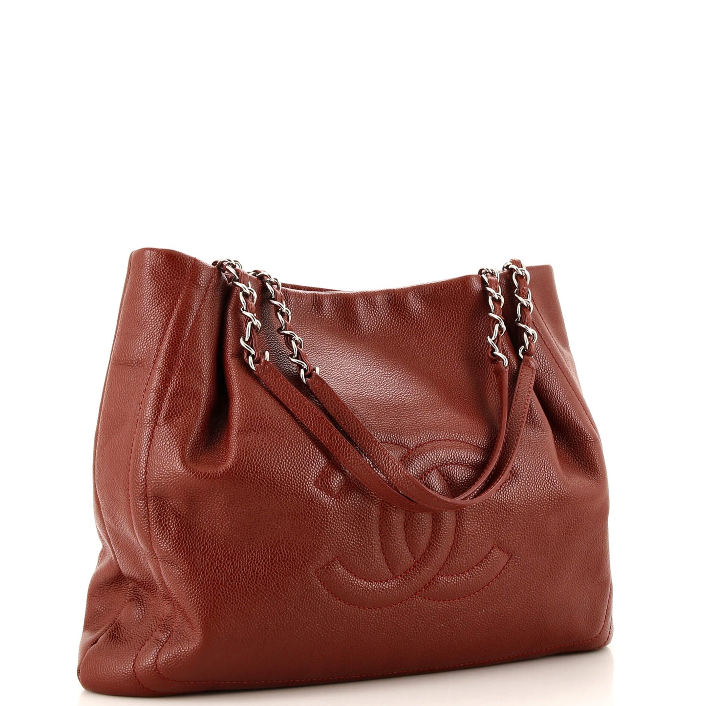 Chanel Timeless Chain Tote Caviar Large