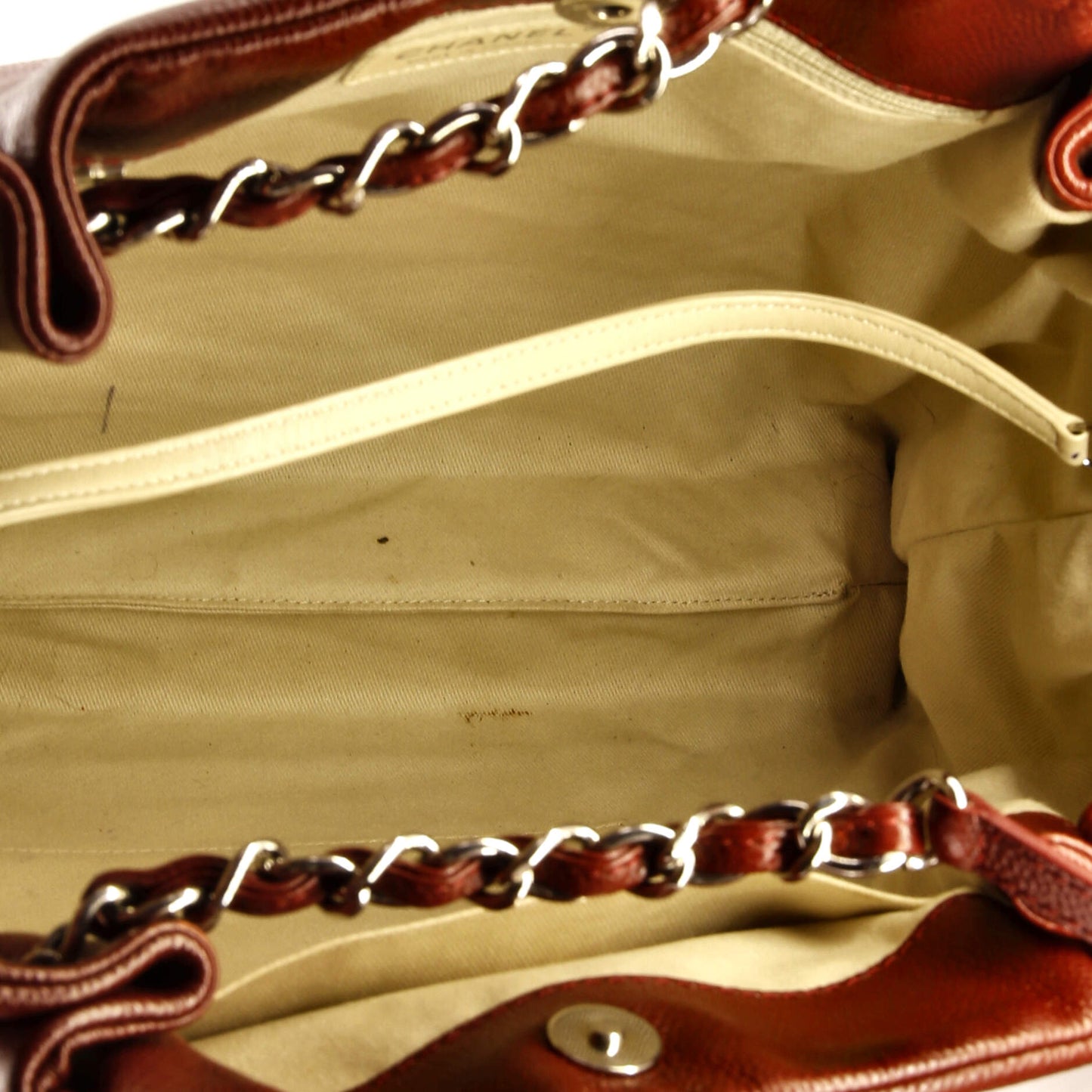 Chanel Timeless Chain Tote Caviar Large