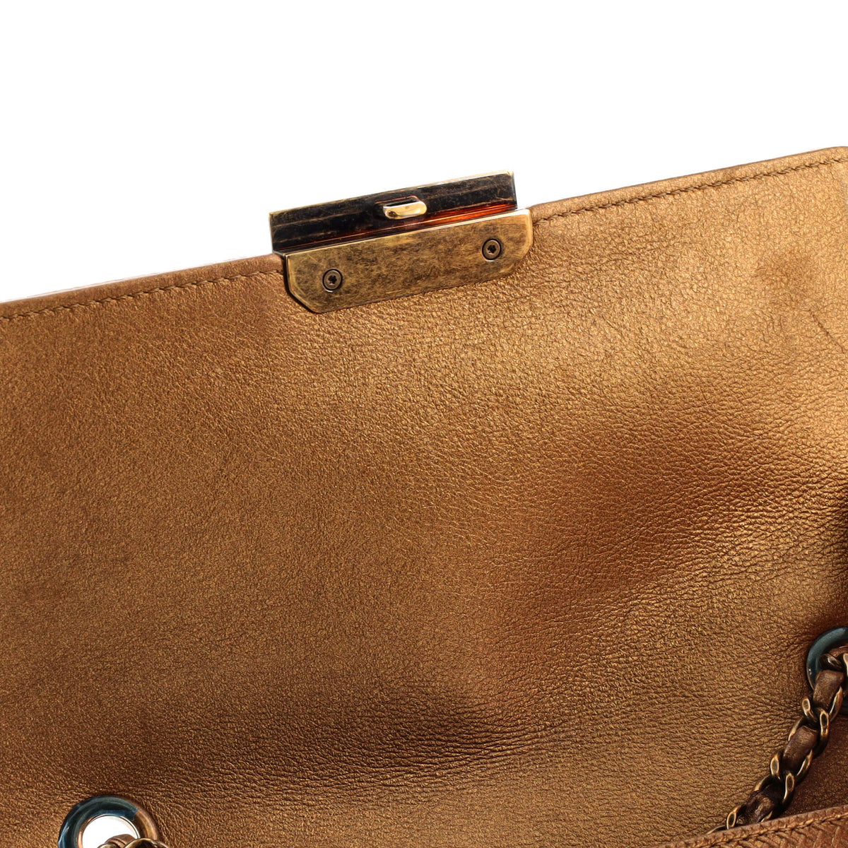 Chanel Micro Retro Flap Bag Metallic
