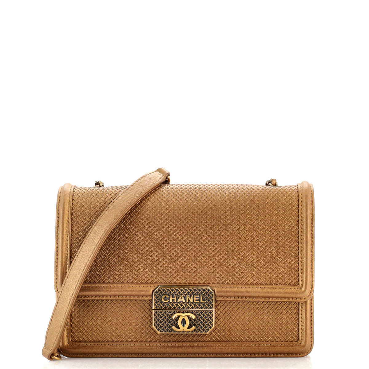 Chanel Micro Retro Flap Bag Metallic