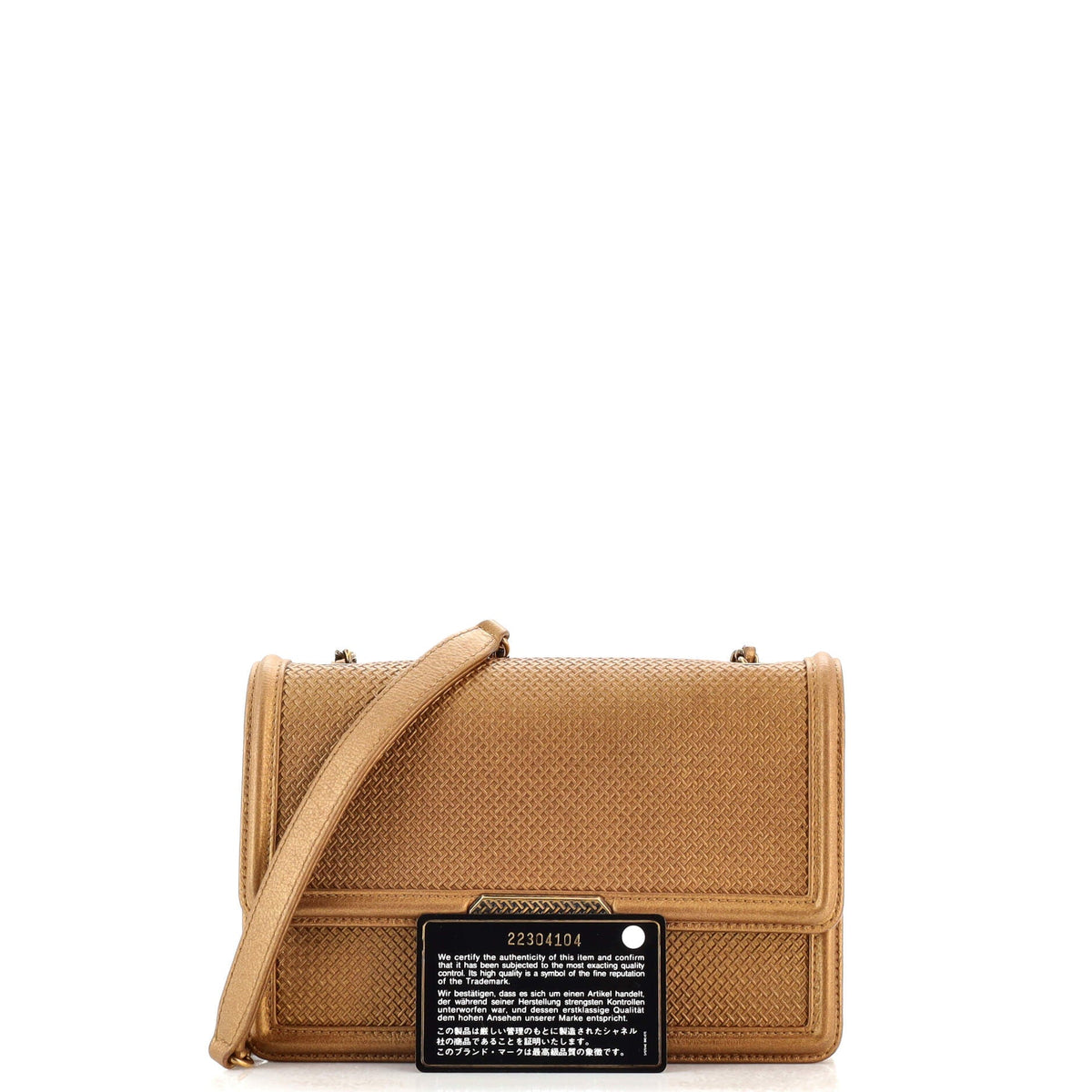 Chanel Micro Retro Flap Bag Metallic