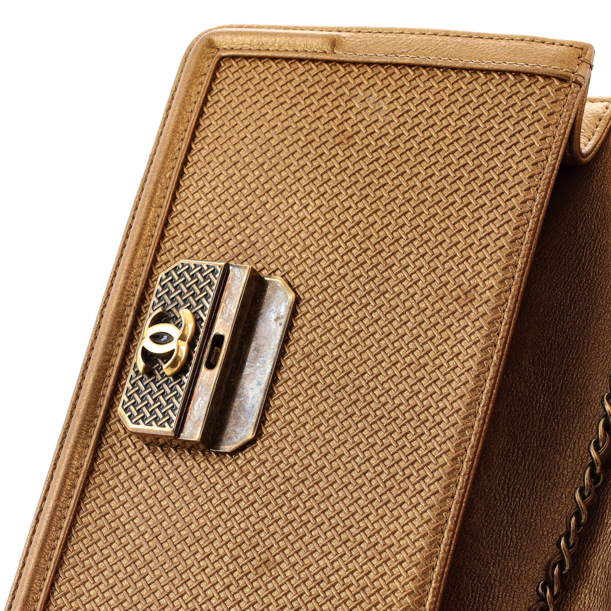 Chanel Micro Retro Flap Bag Metallic
