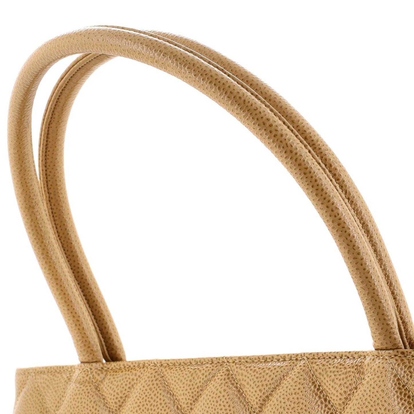 Chanel Medallion Tote Quilted Caviar