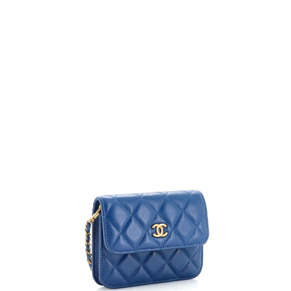 Chanel Pearl Crush Flap Clutch With