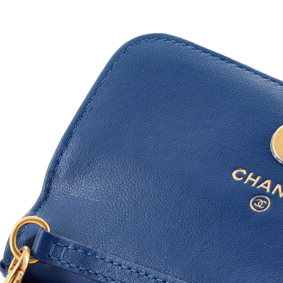 Chanel Pearl Crush Flap Clutch With