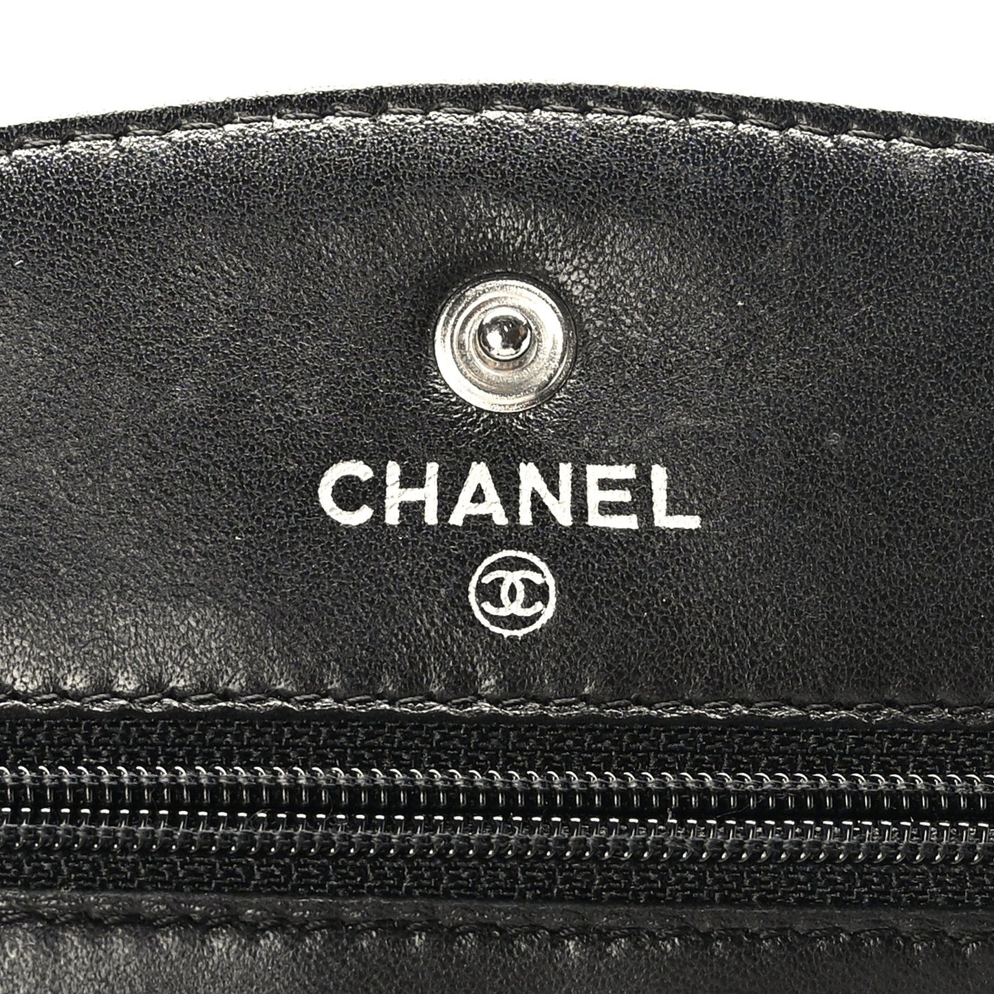 Chanel Caviar Timeless Cc Wallet On