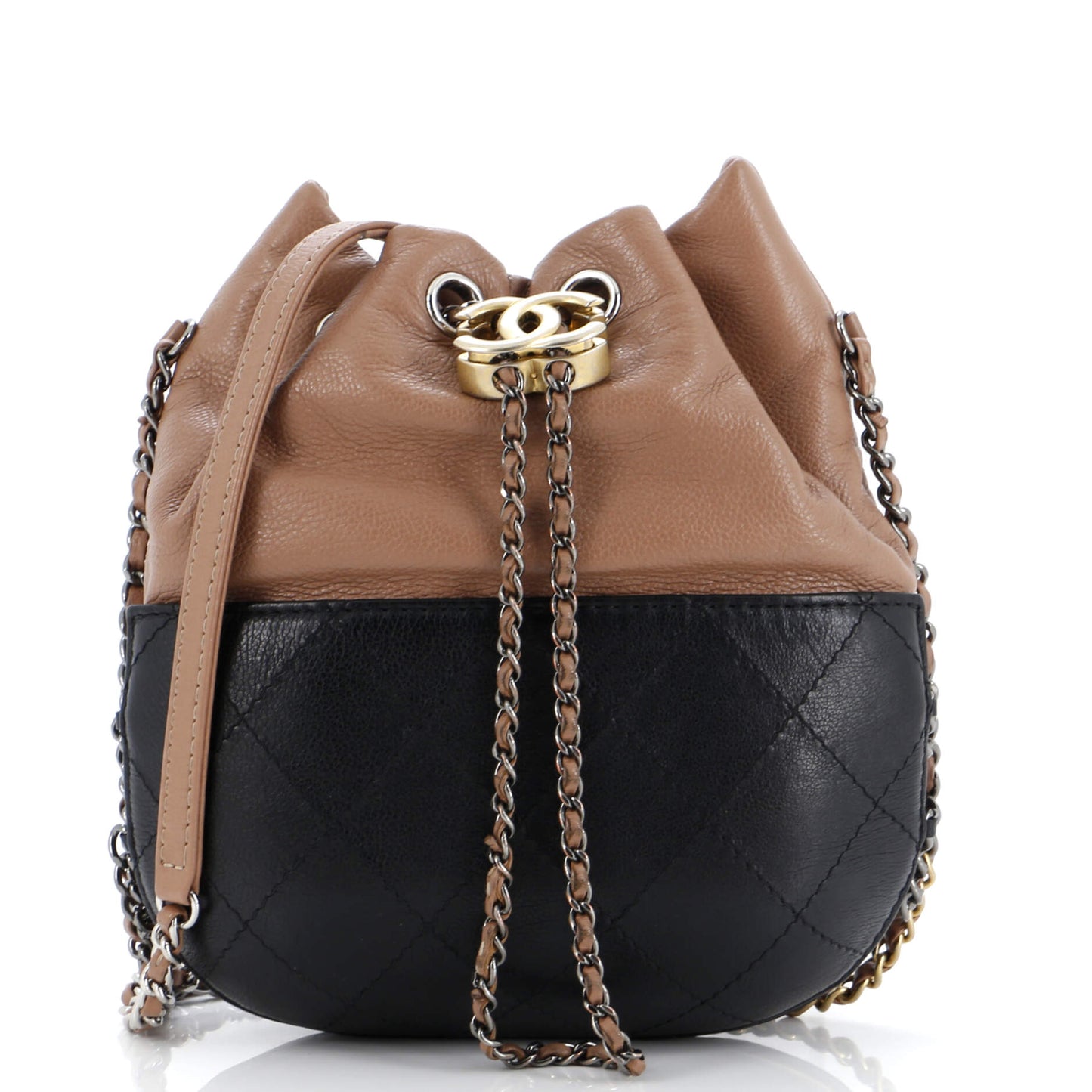 Chanel Gabrielle Drawstring Bag Quilted