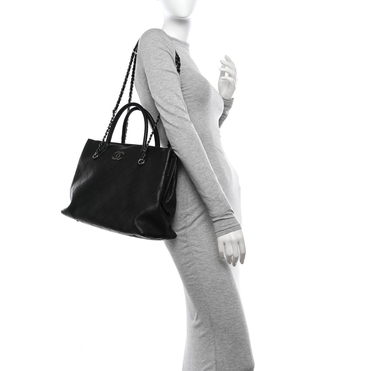 Chanel Grained Vegetal Calfskin Urban