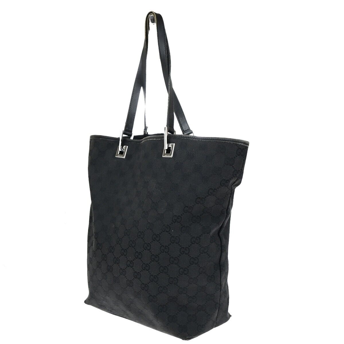 Gucci Logo Gg Pattern Shoulder Tote Bag