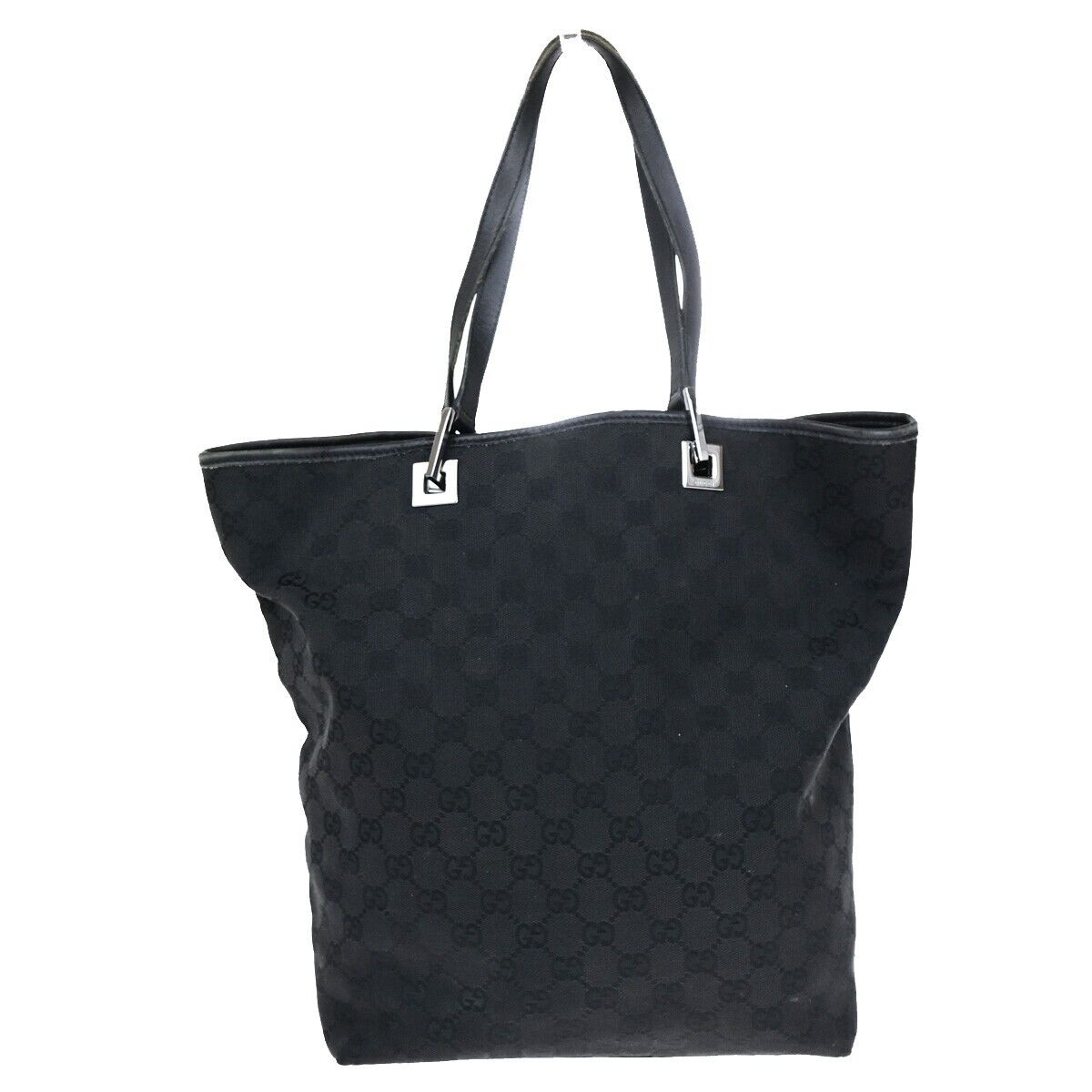 Gucci Logo Gg Pattern Shoulder Tote Bag