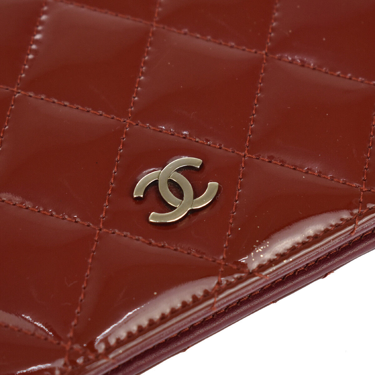 Chanel Cc Logo Long Bifold Wallet Purse