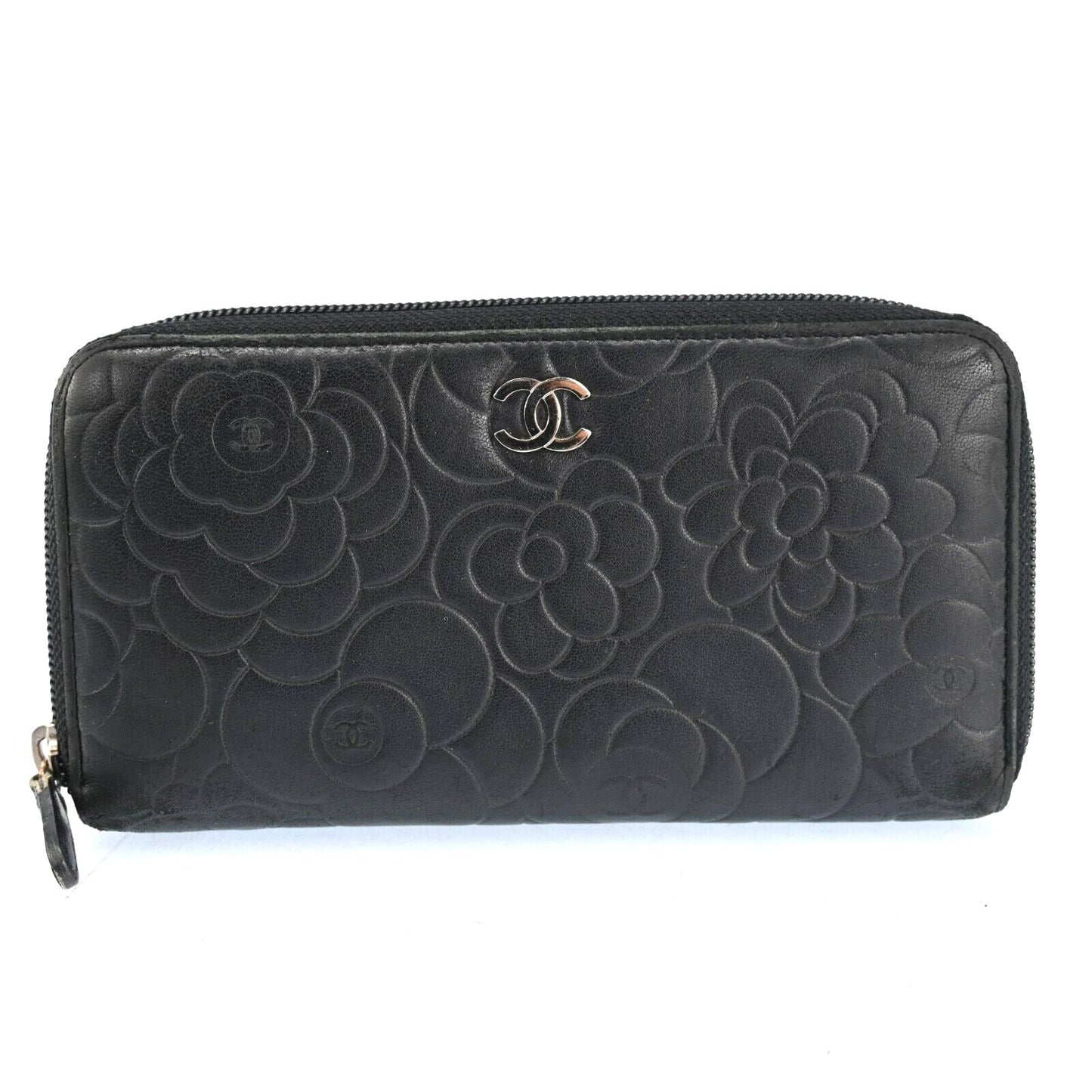 Chanel Camelia Zippy Wallet Coco