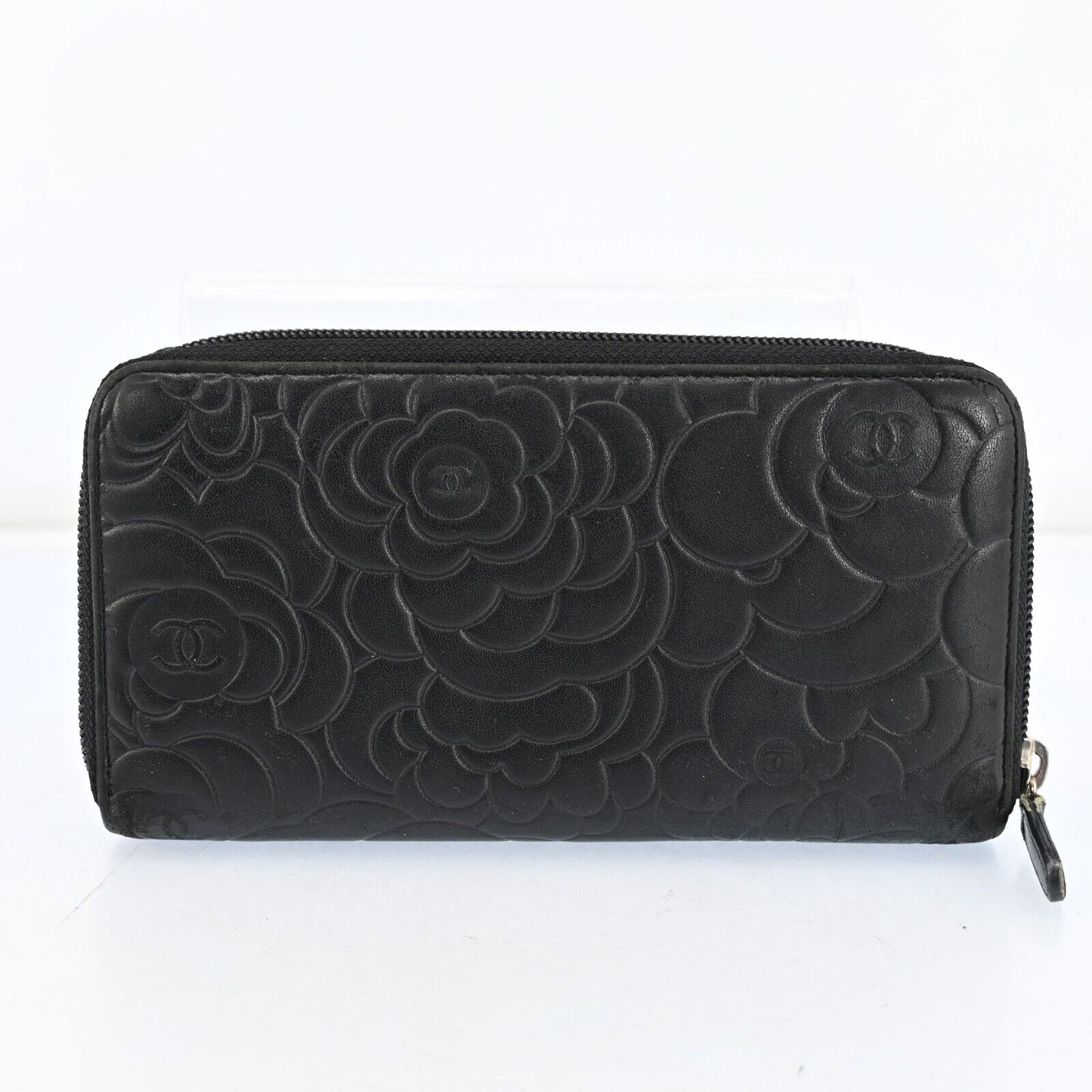 Chanel Camelia Zippy Wallet Coco