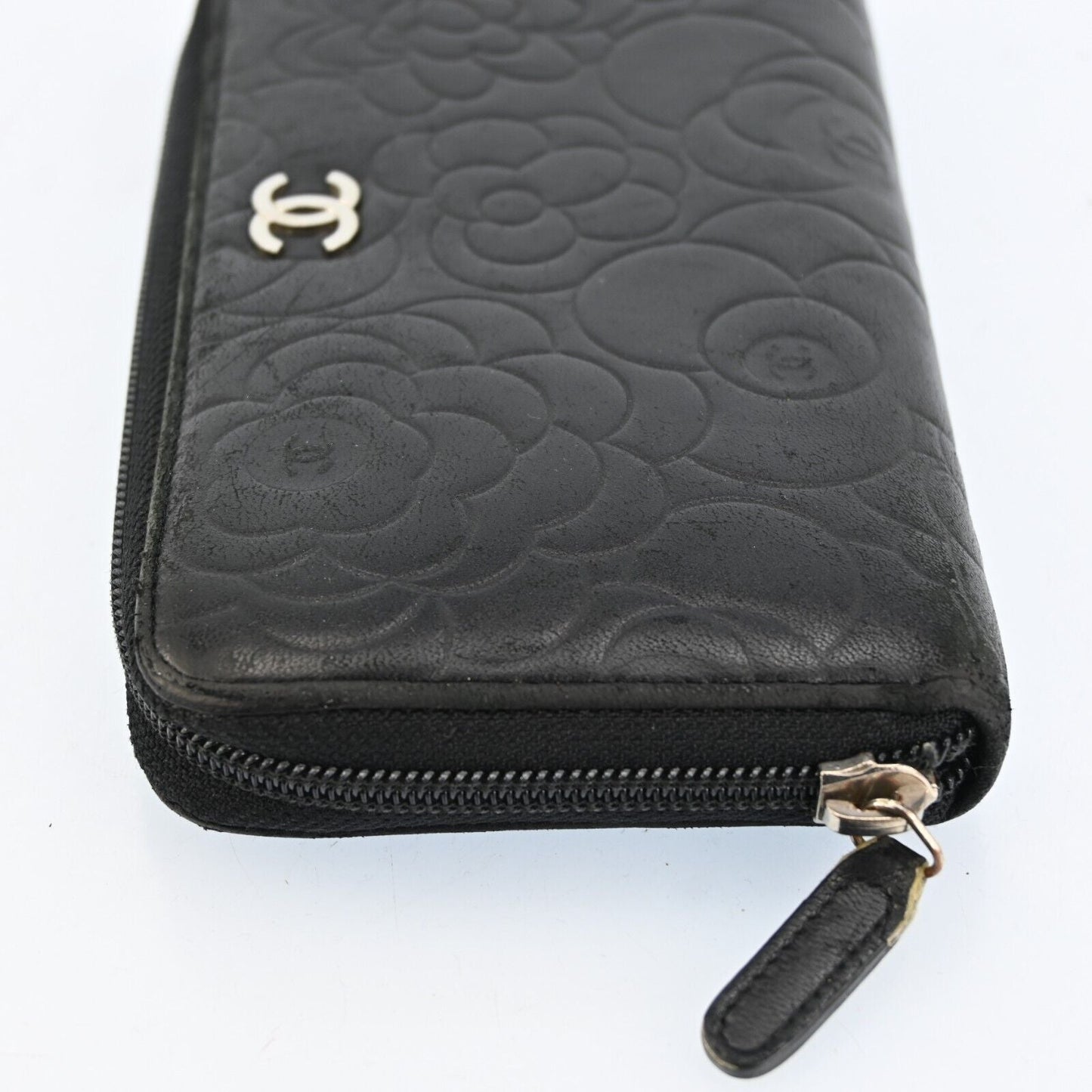 Chanel Camelia Zippy Wallet Coco