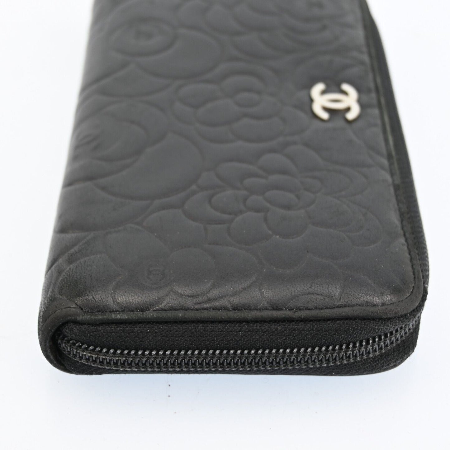 Chanel Camelia Zippy Wallet Coco