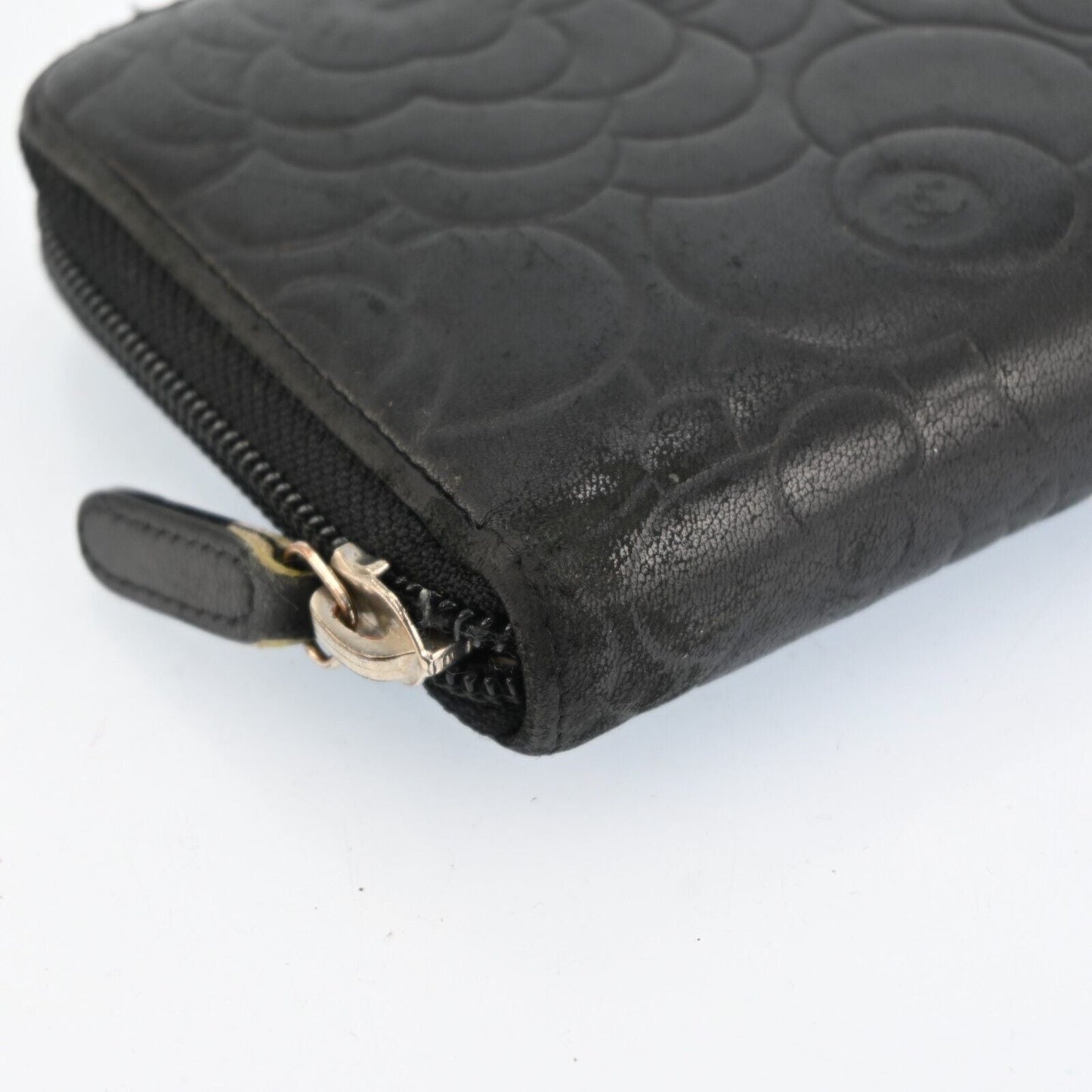 Chanel Camelia Zippy Wallet Coco