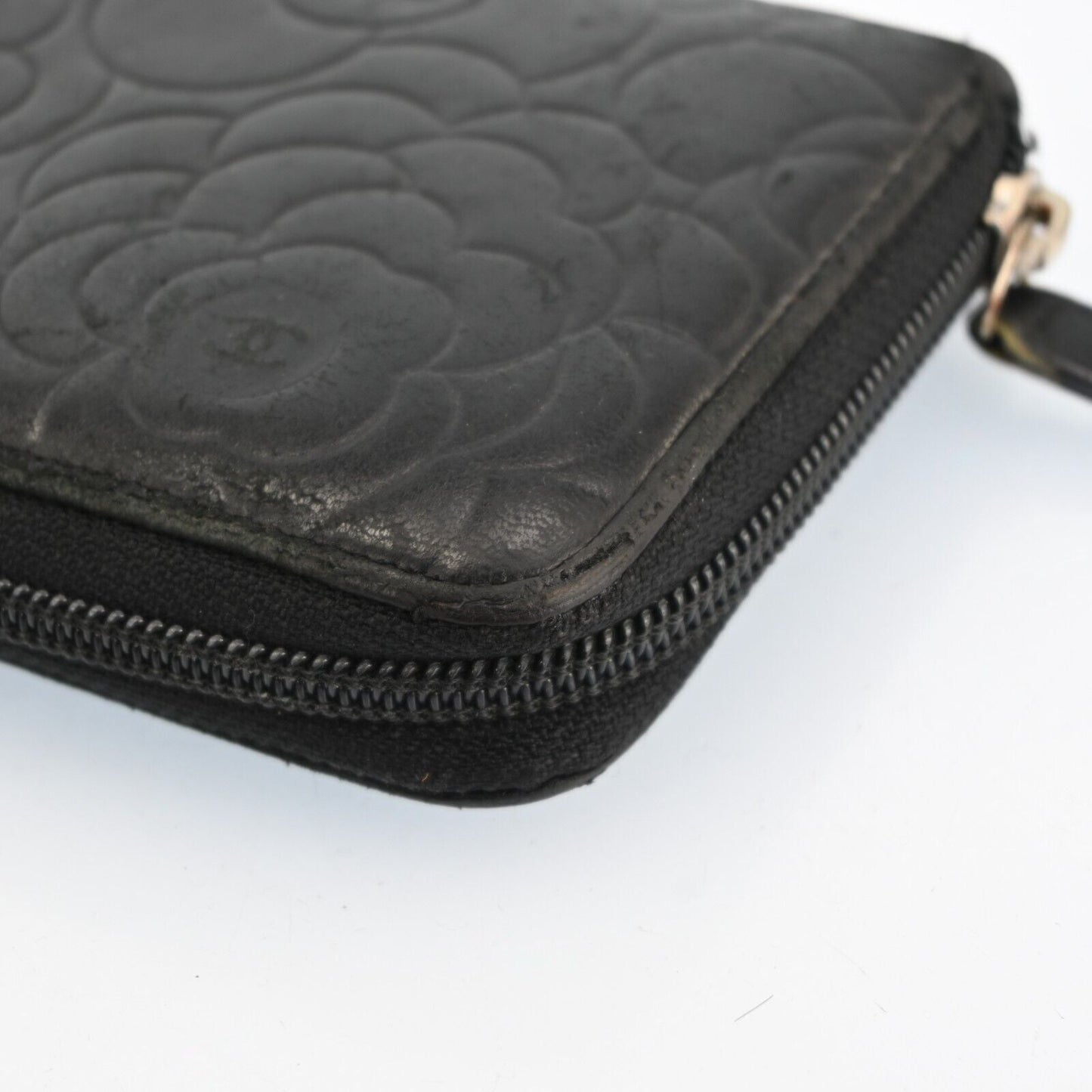 Chanel Camelia Zippy Wallet Coco