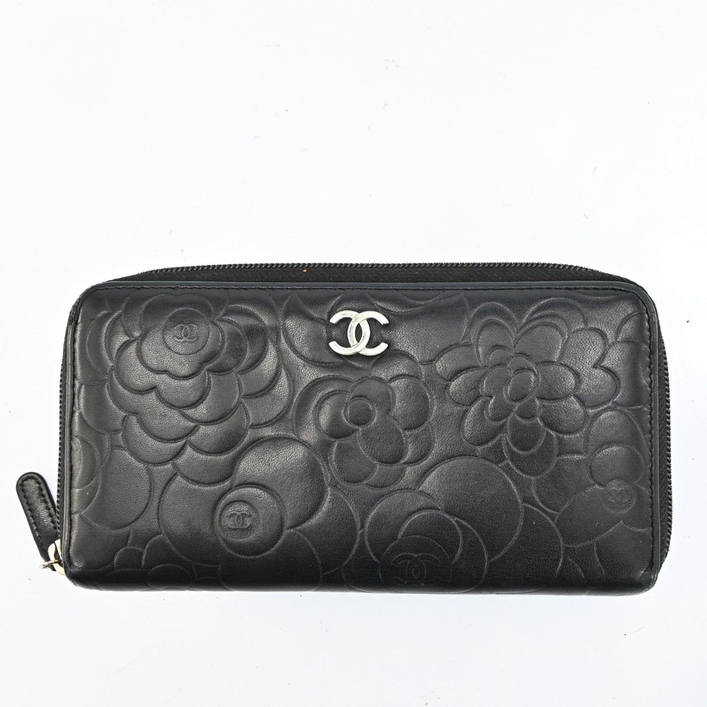 Chanel Camelia Zippy Wallet Coco