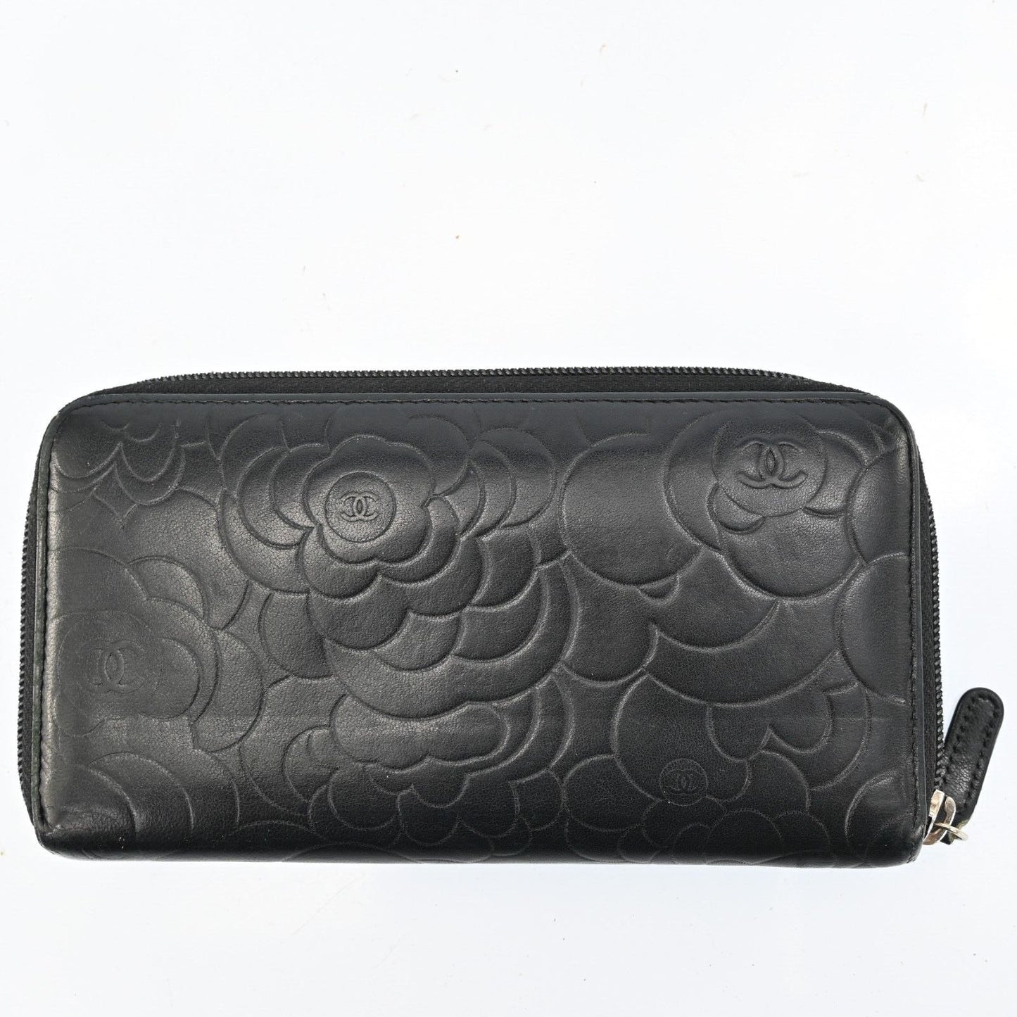 Chanel Camelia Zippy Wallet Coco