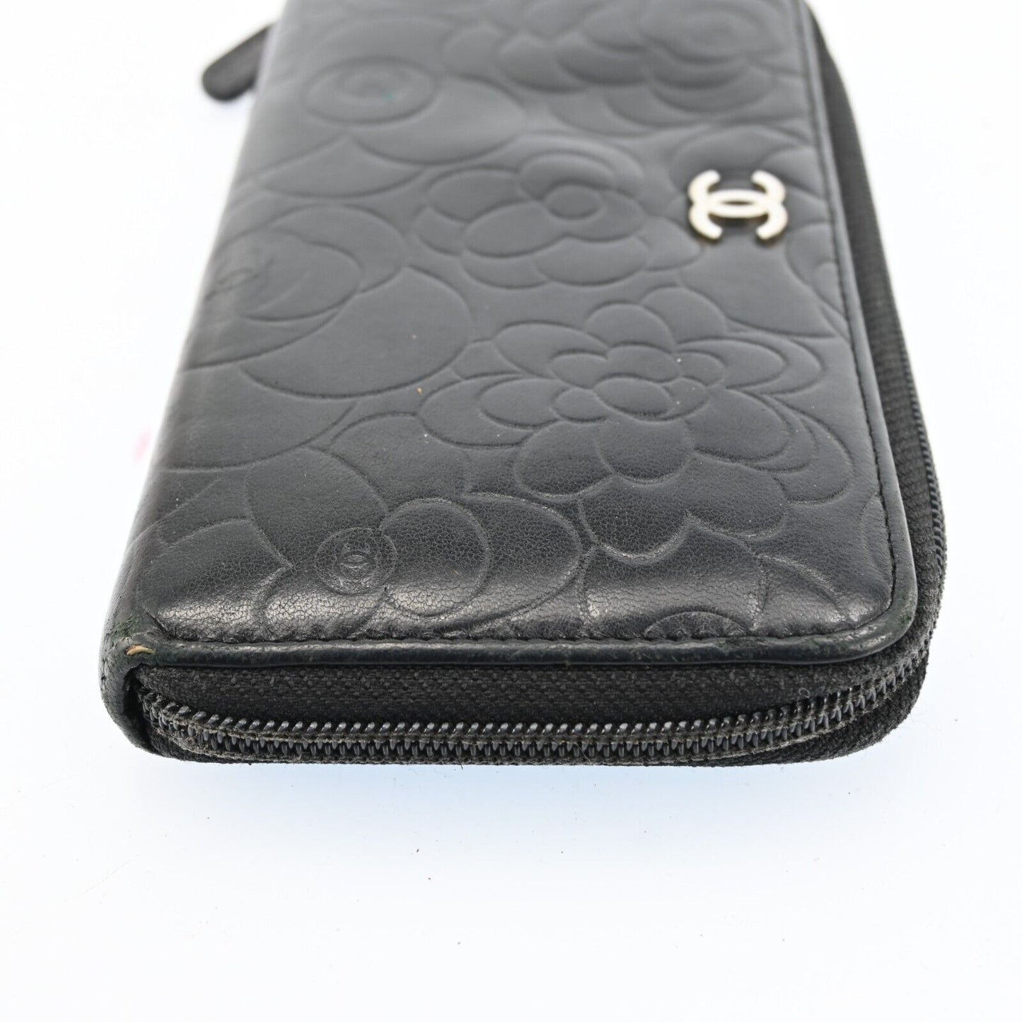 Chanel Camelia Zippy Wallet Coco