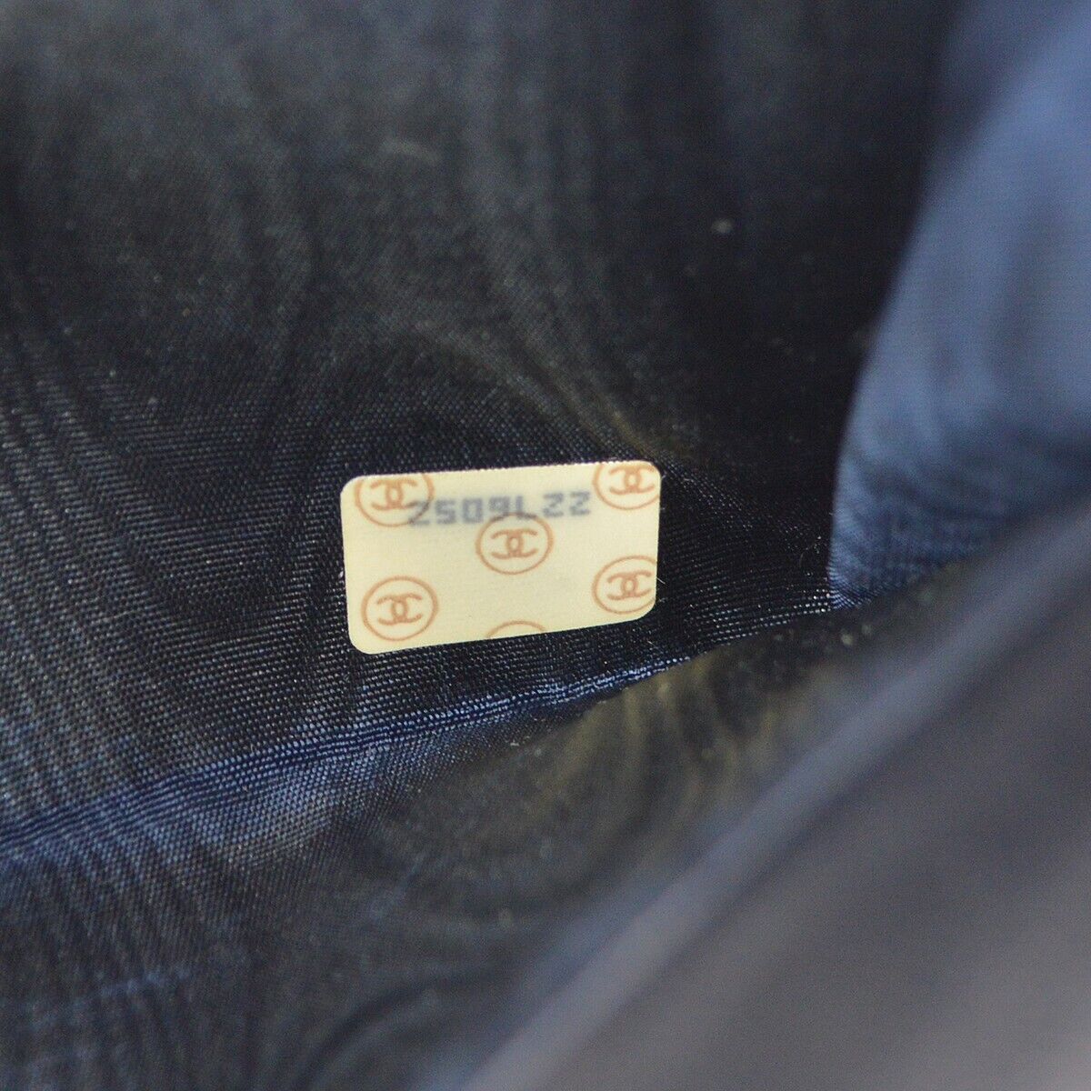 Chanel Navy Lambskin Wallet