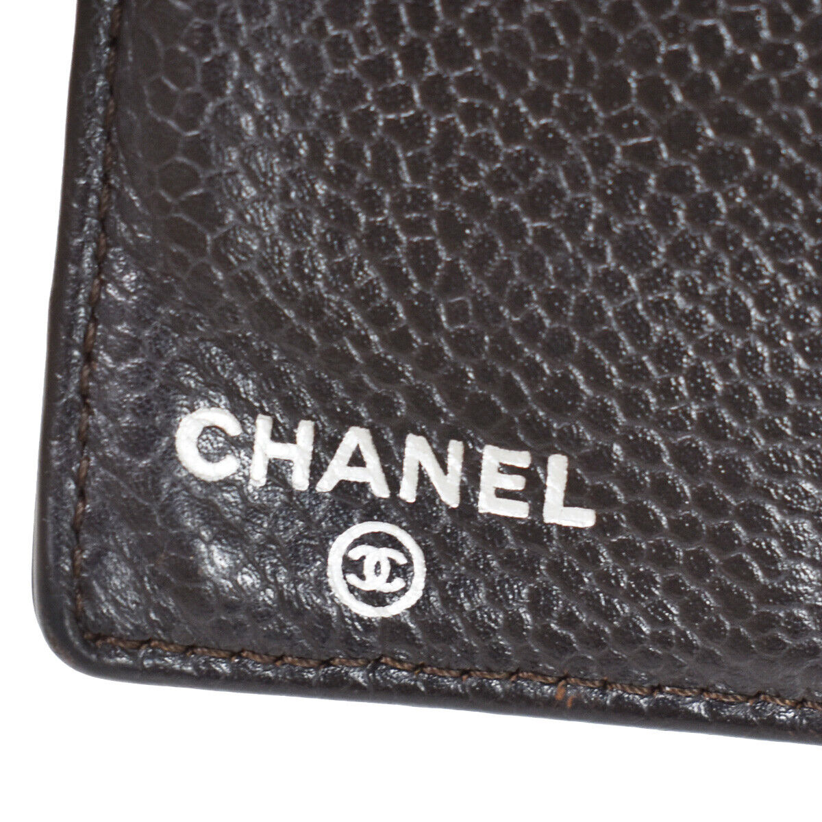 Chanel Cc Logo Long Bifold Wallet Purse