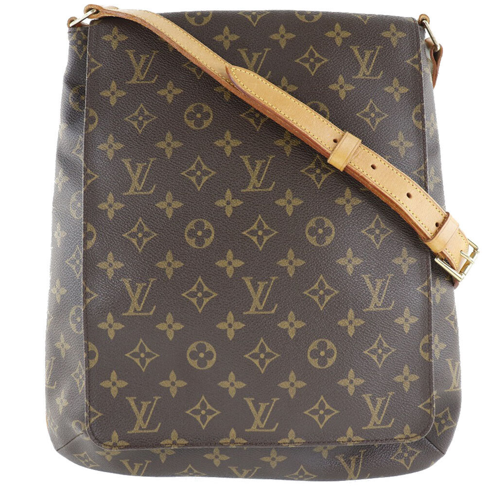 Louis Vuitton Muset Shoulder Bag Brown