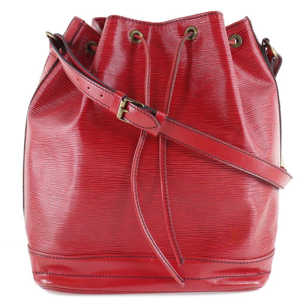 Louis Vuitton Noe Shoulder Bag Red/Gold